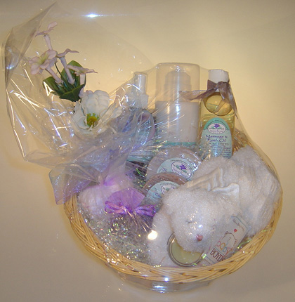 Natural Baby Products - Natural Beauty Baby Basket Deluxe