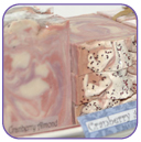 Handmade Luxury Artisian Soap | Kaolin Clay Shaving Soap | Cranberry Almond