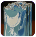 Handmade Luxury Artisian Soap | Kaolin Clay Shaving Soap | Ocean Water