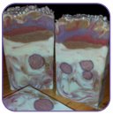 Handmade Luxury Artisian Soap | Kaolin Clay Shaving Soap | Strawberries & Champagne
