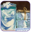 Handmade Luxury Artisian Soap | Kaolin Clay Shaving Soap | Waterfall Mist